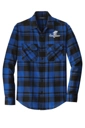 Variant Image for W668 - Port Authority® - Plaid Flannel Shirt - FW - 1 Color White - Website Little Mountain Printing