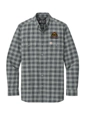 Variant Image for CT107109 - Carhartt® Rugged Flex® Plaid Long Sleeve Shirt - LMP - 3-Color Black - Website Little Mountain Printing