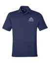 Variant Image for 1383255 - Under Armour Men's Recycled Polo - LMP - 1 Color - White - Website Little Mountain Printing
