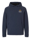 Variant Image for NE729 - North End Men's Spirit Textured Hooded Pullover - LMP - 3-Color White - Website Little Mountain Printing