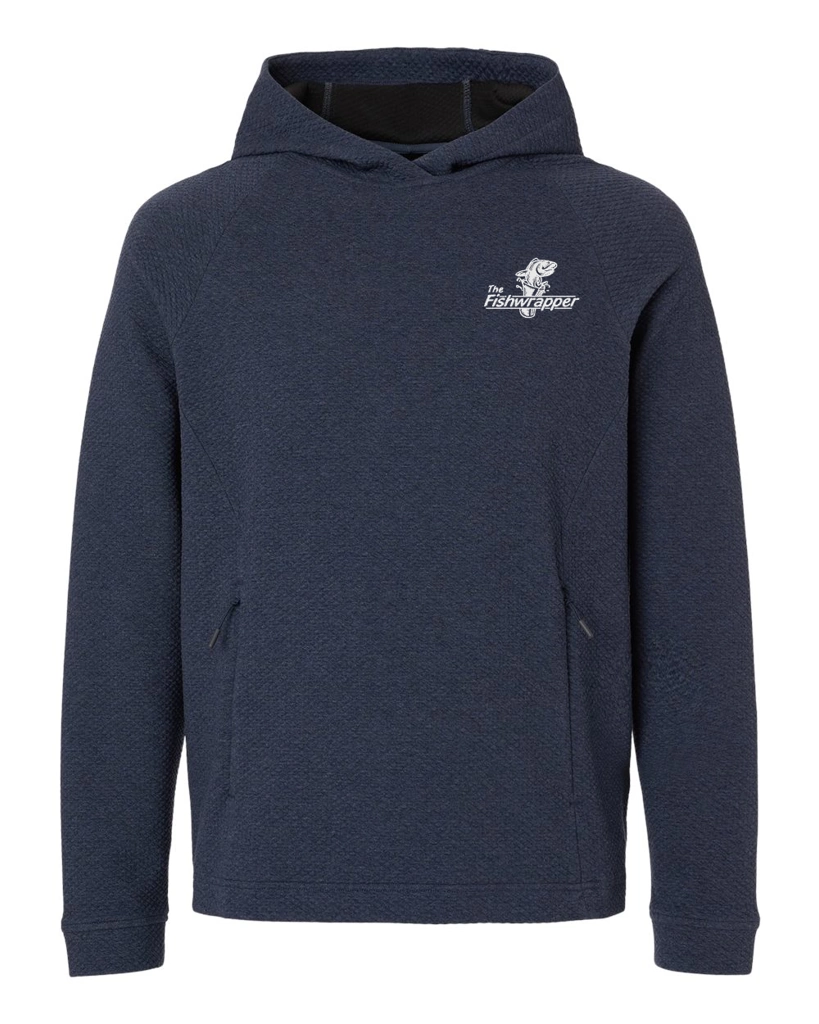 Variant Image for NE729 - North End Men's Spirit Textured Hooded Pullover - FW - 1 Color White - Website Little Mountain Printing