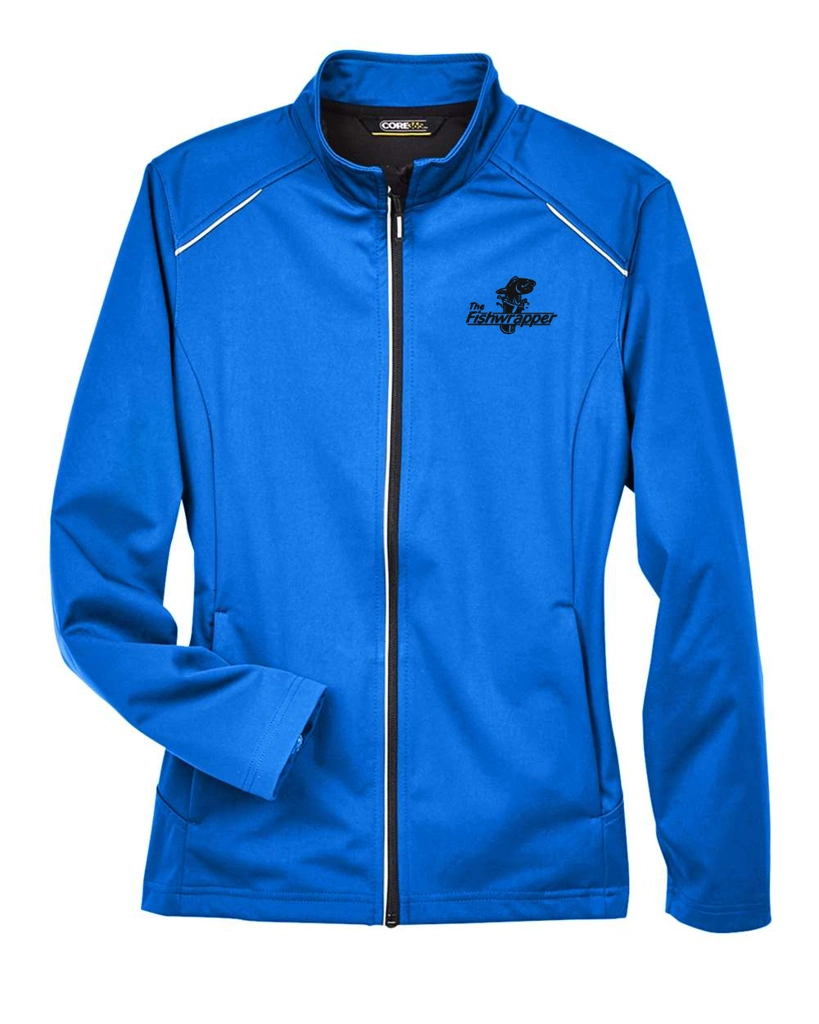 Variant Image for CE708W - CORE365 Women's Techno Lite Three-Layer Knit Tech-Shell - FW - 1 Color Black - Website Little Mountain Printing