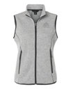 Variant Image for NE731W - North End Women's Jasper Jacquard Fleece Vest - LMP - 1 Color - Tone on Tone - Website Little Mountain Printing