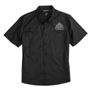 Variant Image for 4451 - DRI DUCK Men's Craftsman Woven Short Sleeve Shirt - LMP - 1 Color - White - Website Little Mountain Printing