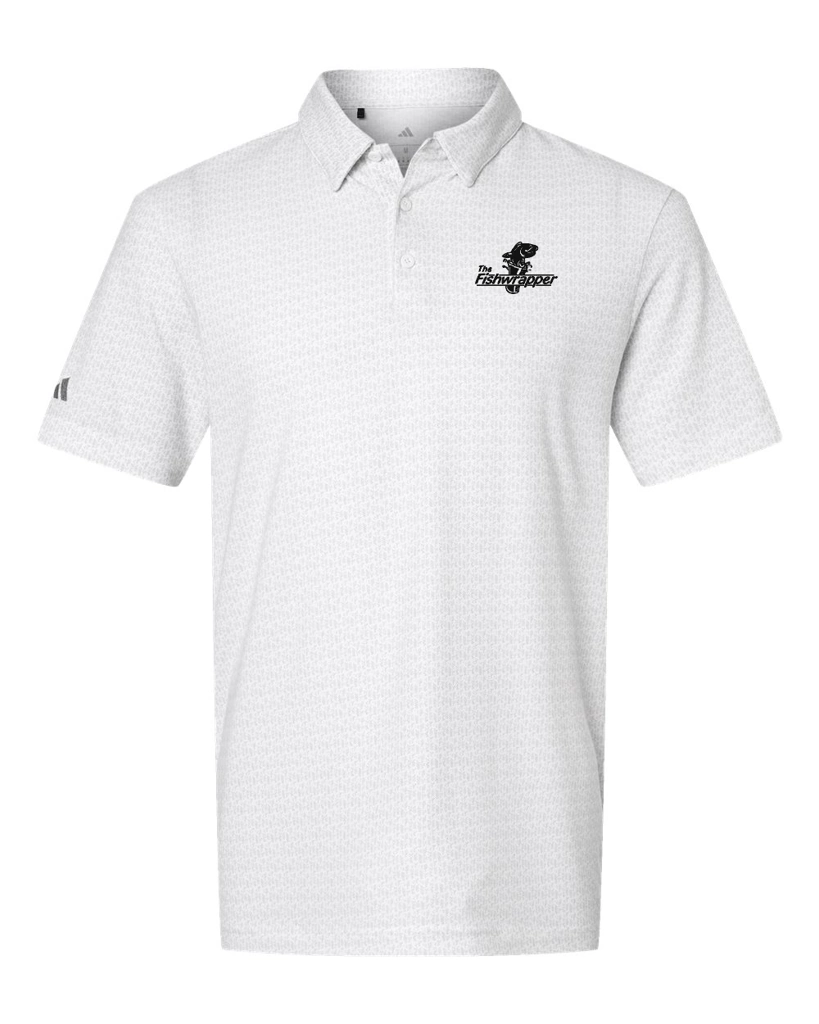 Variant Image for A702 - Adidas Men's Blended Printed Polo - FW - 1 Color Black - Website Little Mountain Printing