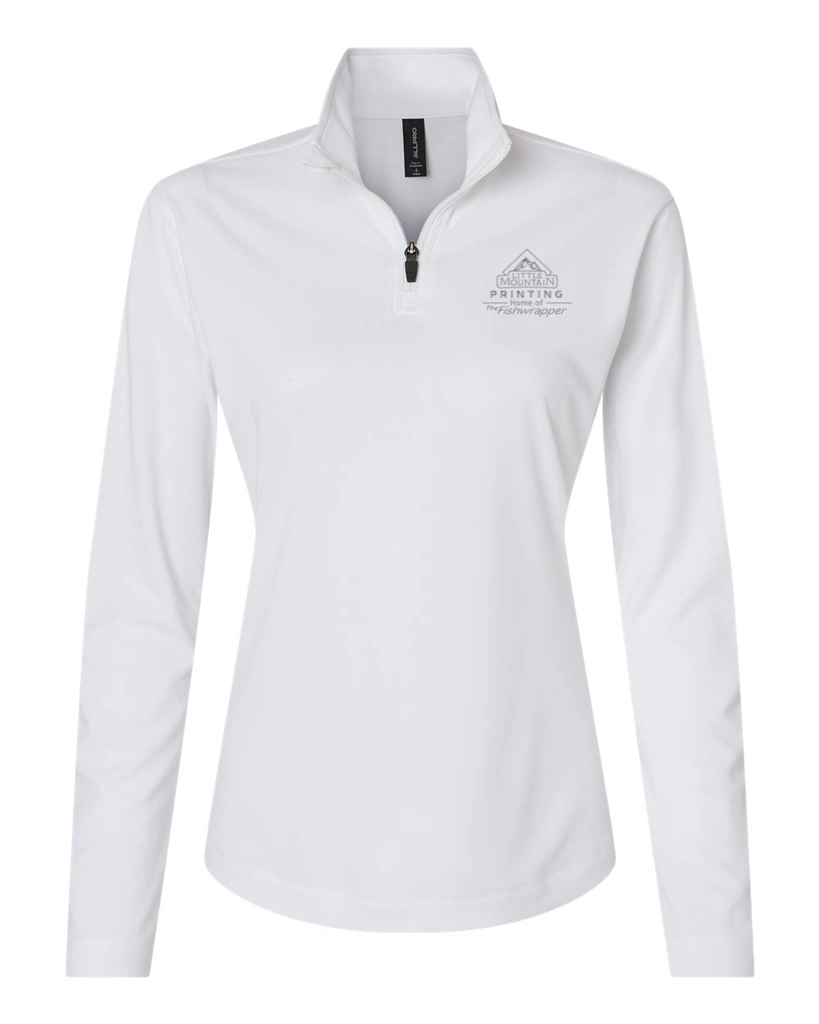 Variant Image for 41870L - AllPro Women's Pro-Lock Performance Quarter-Zip Pullover - LMP - 1 Color - Tone on Tone - Website Little Mountain Printing