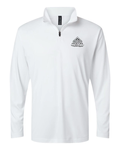 Variant Image for 41870 - AllPro Men's Pro-Lock Performance Quarter-Zip Pullover - LMP - 1 Color - Black - Website Little Mountain Printing