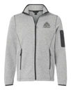 Variant Image for NE730 - North End Men's Jasper Full-Zip Fleece Jacket - LMP - 1 Color - Black - Website Little Mountain Printing