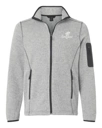 Variant Image for NE730 - North End Men's Jasper Full-Zip Fleece Jacket - FW - 1 Color White - Website Little Mountain Printing