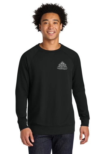 Variant Image for NL9000 - Next Level Apparel® Laguna Raglan Sweatshirt - LMP - 1 Color - White - Website Little Mountain Printing