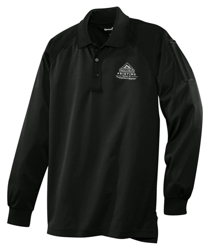 Variant Image for CS410LS - CornerStone® Select Long Sleeve Snag-Proof Tactical Polo - LMP - 1 Color - White - Website Little Mountain Printing