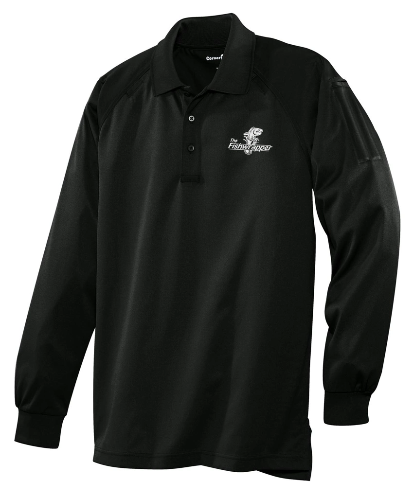 Variant Image for CS410LS - CornerStone® Select Long Sleeve Snag-Proof Tactical Polo - FW - 1 Color White - Website Little Mountain Printing