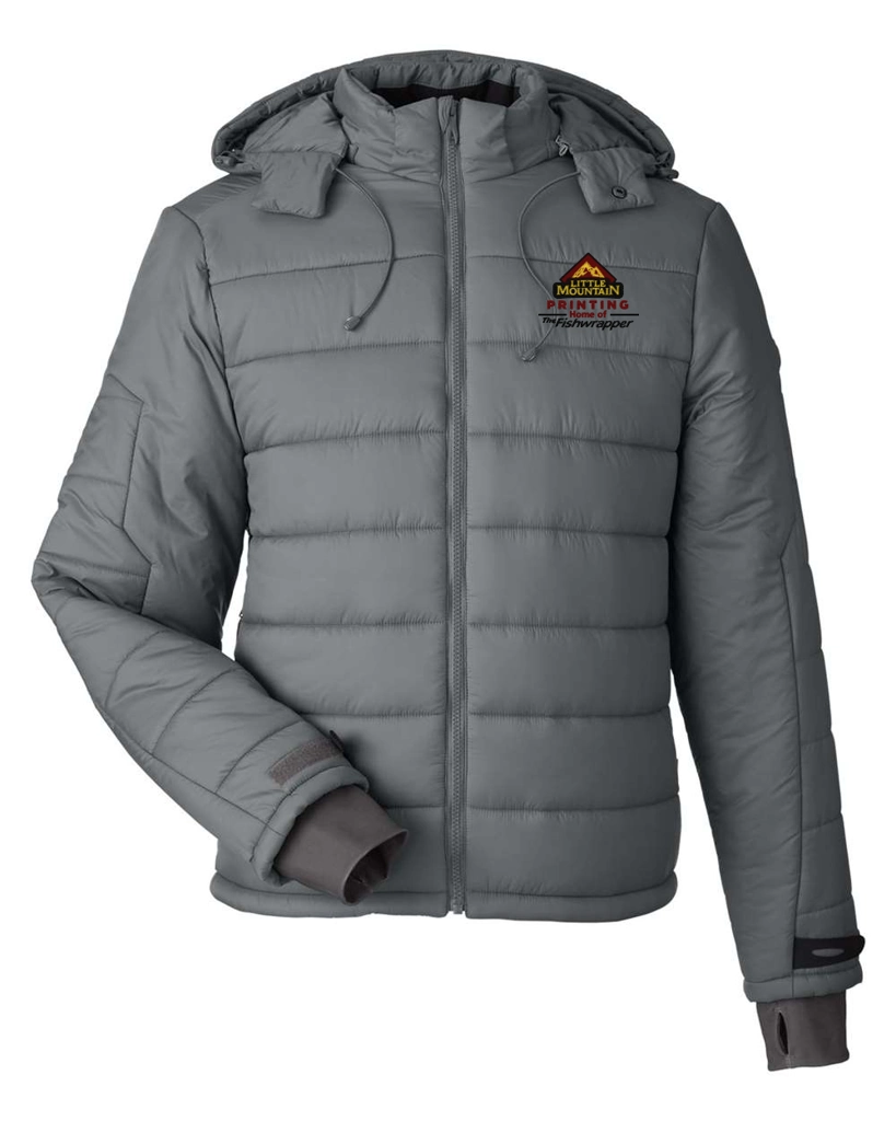 Variant Image for S17933 - Spyder Unisex Summit Challenger jacket - LMP - 3-Color Black - Website Little Mountain Printing