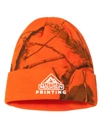 Variant Image for LCB12 - Kati 12" Licensed Camo Cuffed Beanie - LMP Only - White E - Website Little Mountain Printing