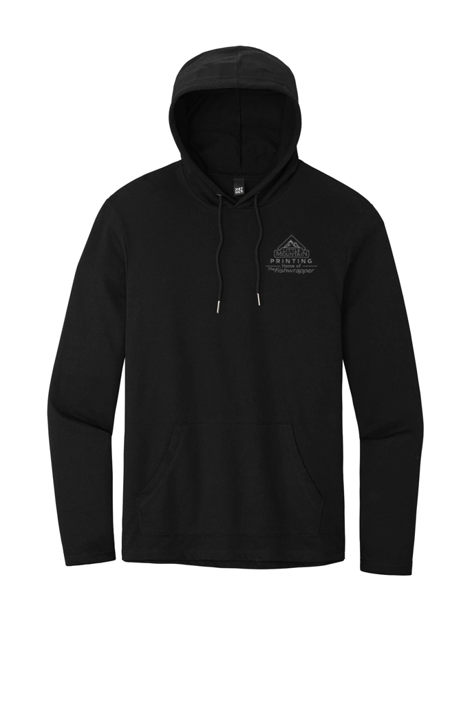 Variant Image for DT571 - District® Featherweight French Terry™ Hoodie - LMP - 1 Color - Tone on Tone - Website Little Mountain Printing