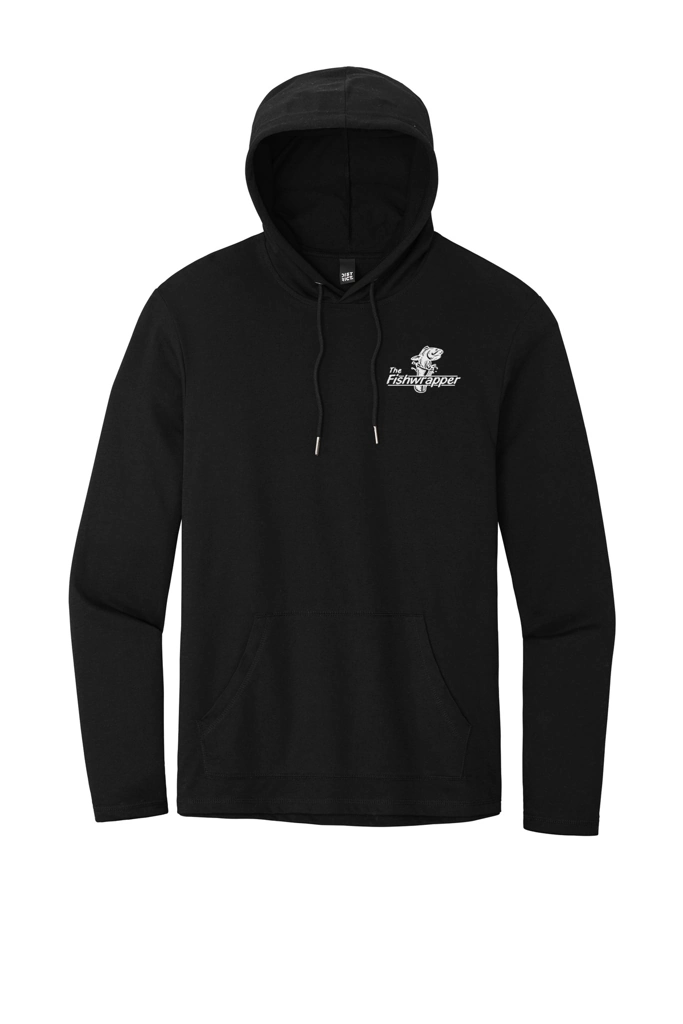 Variant Image for DT571 - District® Featherweight French Terry™ Hoodie - FW - 1 Color White - Website Little Mountain Printing