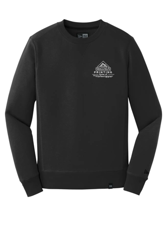 Variant Image for NEA501 - New Era® French Terry Crew - LMP - 1 Color - White - Website Little Mountain Printing