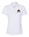 Variant Image for A231 - Adidas Women's Performance Polo - LMP - 3-Color Black - Website Little Mountain Printing