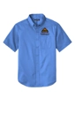 Variant Image for W809 - Port Authority® Short Sleeve SuperPro React™Twill Shirt - LMP - 3-Color Black - Website Little Mountain Printing