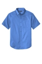 Variant Image for W809 - Port Authority® Short Sleeve SuperPro React™Twill Shirt - LMP - 1 Color - Tone on Tone - Website Little Mountain Printing