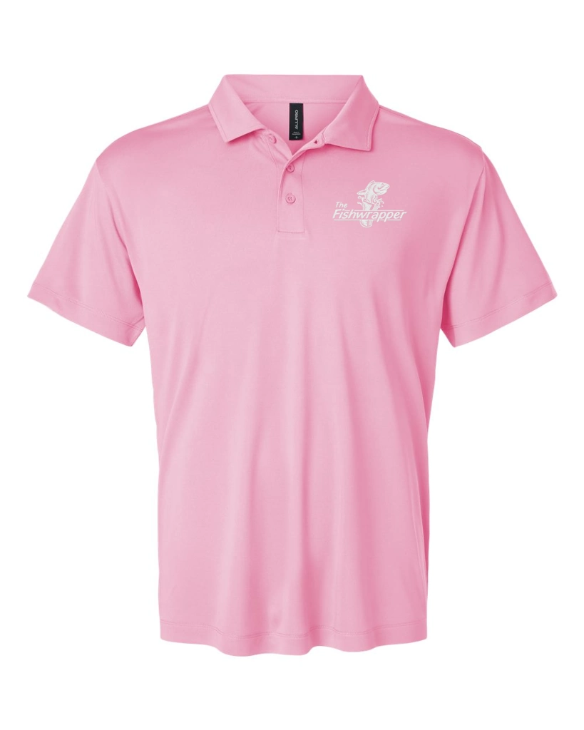 Variant Image for 41800 - AllPro Men's Pro-Lock Performance Polo - FW - 1 Color White - Website Little Mountain Printing