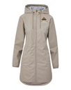 Variant Image for W193910 - MV Sport Women's Vintage Hooded Rain Jacket - LMP - 3-Color White - Website Little Mountain Printing