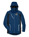 Variant Image for TT86 - Team 365 Men's Dominator Waterproof Jacket - LMP - 3-Color White - Website Little Mountain Printing