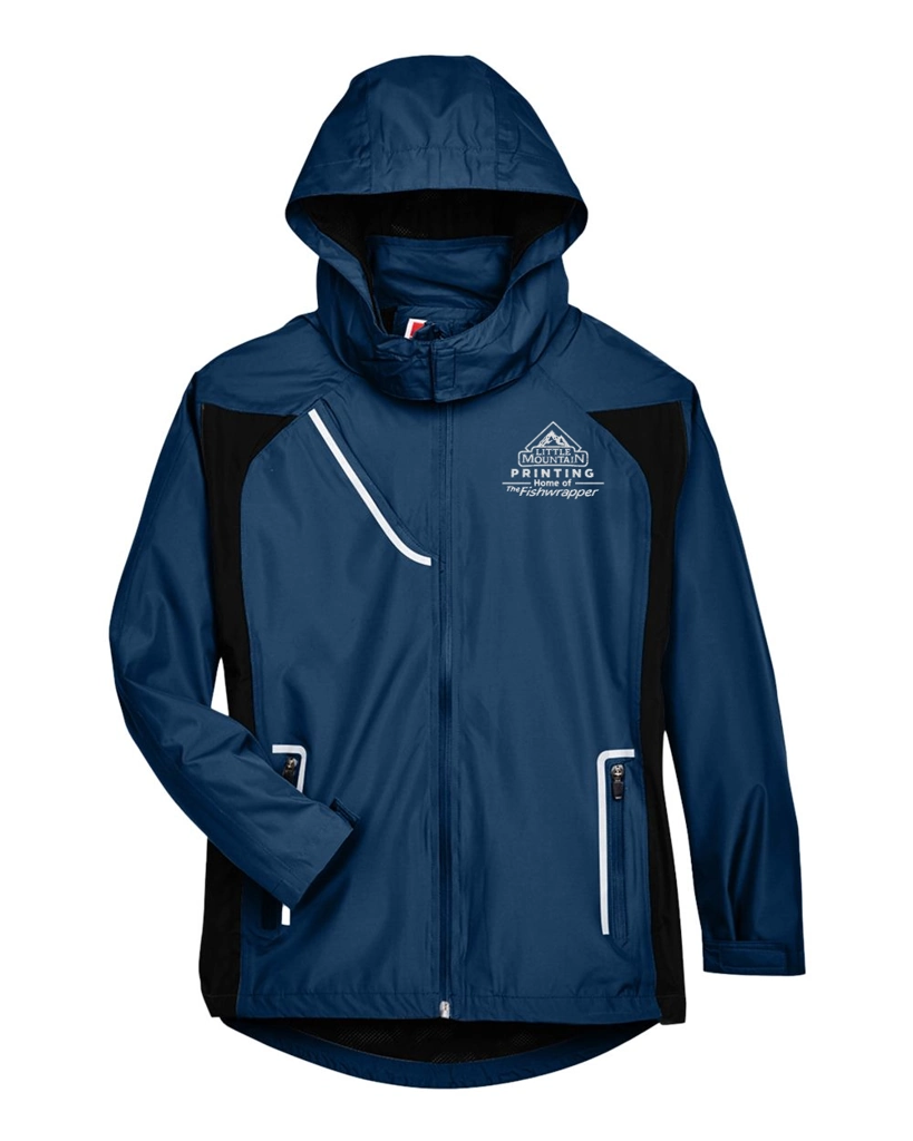 Variant Image for TT86W - Team 365 Women's Dominator Waterproof Jacket - LMP - 1 Color - White - Website Little Mountain Printing