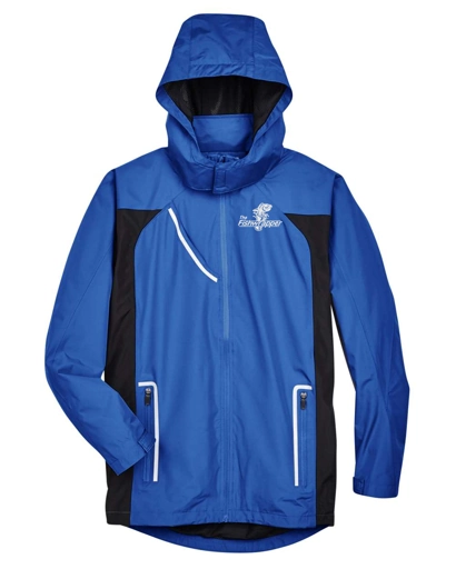 Variant Image for TT86 - Team 365 Men's Dominator Waterproof Jacket - FW - 1 Color White - Website Little Mountain Printing