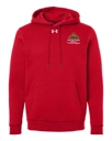 Variant Image for 6014161 - Under Armour Men's Team Icon Fleece Hooded Sweatshirt - LMP - 3-Color White - Website Little Mountain Printing