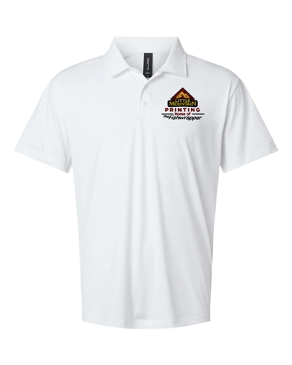 Variant Image for 41800T - AllPro Men's Tall Pro-Lock Performance Polo - LMP - 3-Color Black - Website Little Mountain Printing