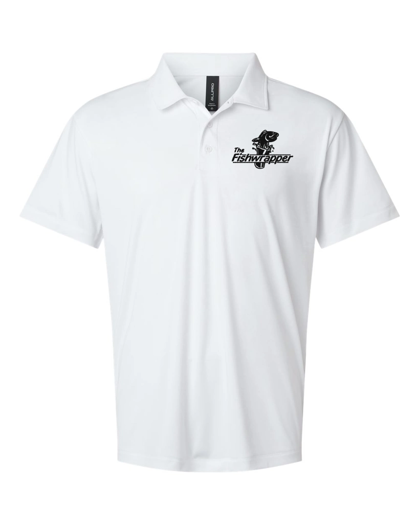 Variant Image for 41800T - AllPro Men's Tall Pro-Lock Performance Polo - FW - 1 Color Black - Website Little Mountain Printing