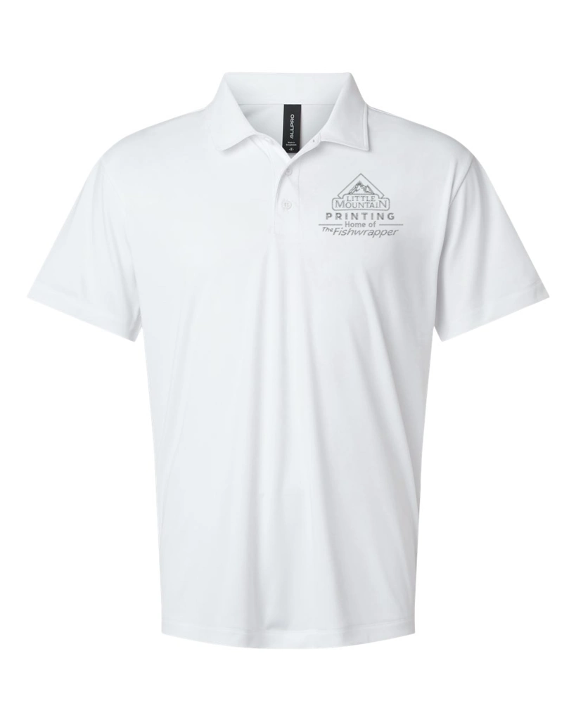 Variant Image for 41800T - AllPro Men's Tall Pro-Lock Performance Polo - LMP - 1 Color - Tone on Tone - Website Little Mountain Printing