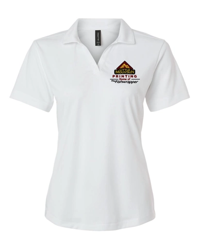 Variant Image for 41800Y - AllPro Women's Pro-Lock Performance Polo - LMP - 3-Color Black - Website Little Mountain Printing