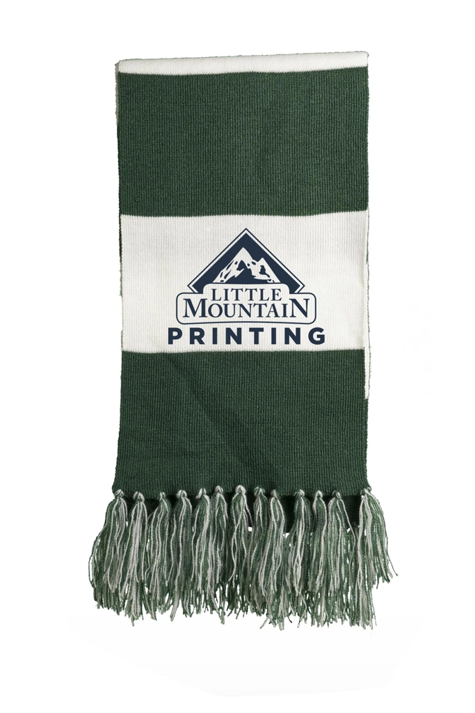 Variant Image for STA02 - Sport-Tek® Spectator Scarf - LMP Only - Blue E - Website Little Mountain Printing