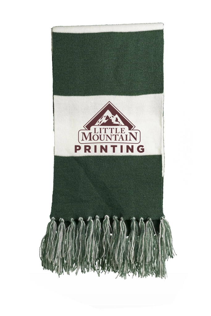 Variant Image for STA02 - Sport-Tek® Spectator Scarf - LMP Only - Maroon E - Website Little Mountain Printing