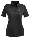 Color Image for 1370431 - Under Armour Women's Tech™ Polo - Black/ White - LMP - 3 Color - White