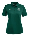Variant Image for 1370431 - Under Armour Women's Tech™ Polo - LMP - 1 Color - White - Website Little Mountain Printing