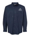 Variant Image for 4450T - DRI DUCK Men's Craftsman Woven Shirt - LMP - 1 Color - White - Website Little Mountain Printing