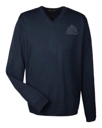 Variant Image for M420 - Harriton Men's Pilbloc™ V-Neck Sweater  - LMP - 1 Color - Tone on Tone - Website Little Mountain Printing