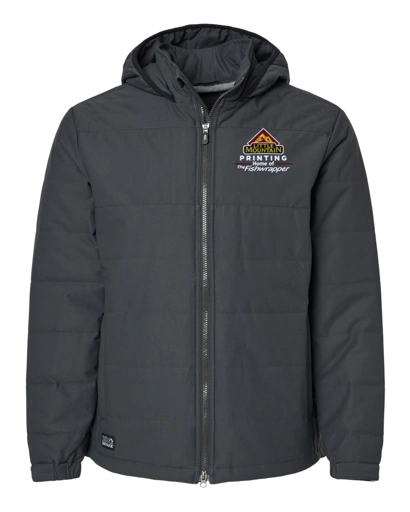 Variant Image for 5323 - DRI DUCK Men's Quantum Puffer Jacket - LMP - 3-Color White - Website Little Mountain Printing