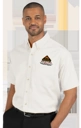 Variant Image for BG7216S - Men's S/S Superblend Poplin Shirt with Bone Buttons - LMP - 3-Color Black - Website Little Mountain Printing