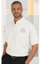 Variant Image for BG7216S - Men's S/S Superblend Poplin Shirt with Bone Buttons - LMP - 1 Color - Tone on Tone - Website Little Mountain Printing