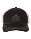 Variant Image for 111 - Richardson - Garment-Washed Trucker Cap - LMP - 1 Color - Tone on Tone - Website Little Mountain Printing