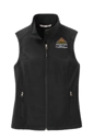 Color Image for L325 Port Authority® Women's Core Soft Shell Vest - Black - LMP - 3 Color - White