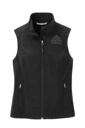 Color Image for L325 Port Authority® Women's Core Soft Shell Vest - Black - LMP - Two Tone