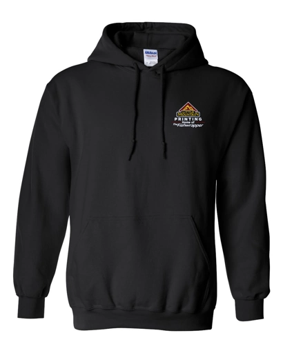 Variant Image for 18500 - Gildan Heavy Blend™ Hooded Sweatshirt - LMP - 3 Color - Maroon,White,Gold - Website Little Mountain Printing