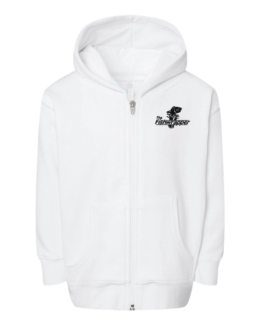 Variant Image for 3346 - Rabbit Skins - Toddler Full-Zip Fleece Hooded Sweatshirt - FW - 1 Color Black - Website Little Mountain Printing