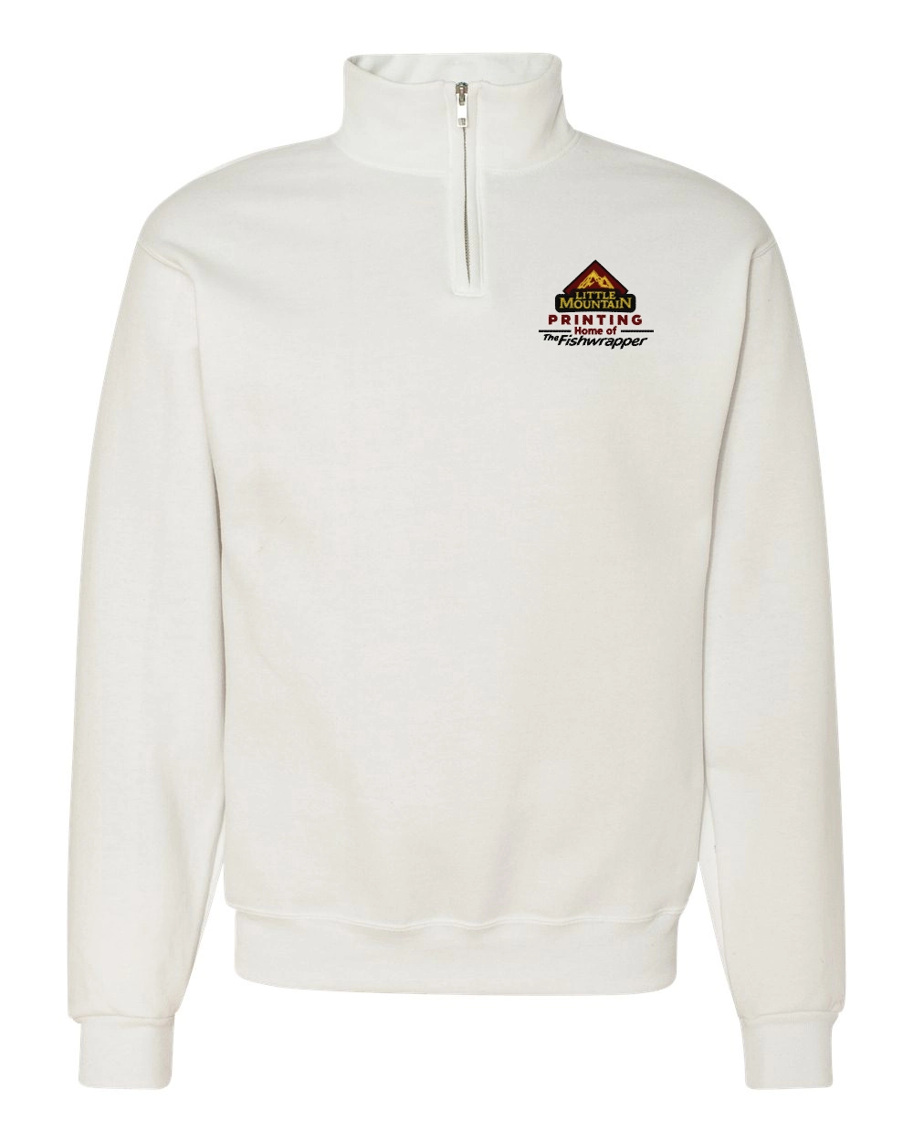 Variant Image for 995MR - JERZEES Nublend® Cadet Collar Quarter-Zip Sweatshirt - LMP - 3 Color - Maroon,Black,Gold - Website Little Mountain Printing