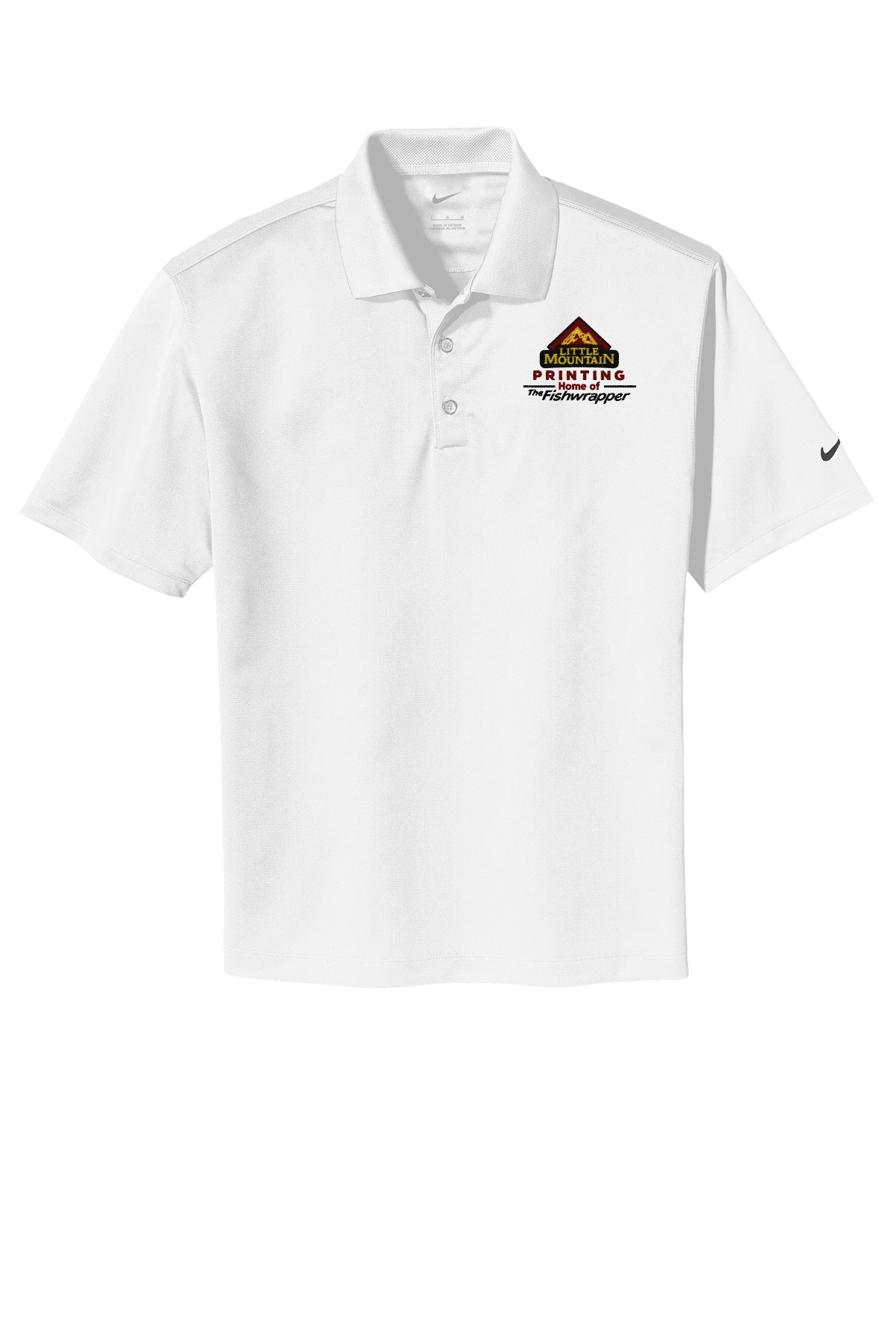 Variant Image for 203690 - Nike Tech Basic Dri-FIT Polo. - LMP - 3 Color - Maroon,Black,Gold - Website Little Mountain Printing